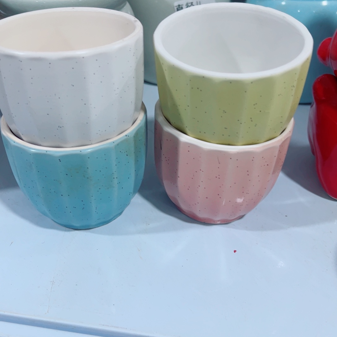 有孔，陶瓷花盆满10米包邮发货