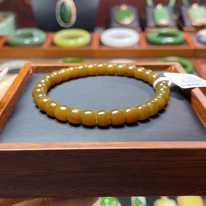 和田玉手串未镶嵌