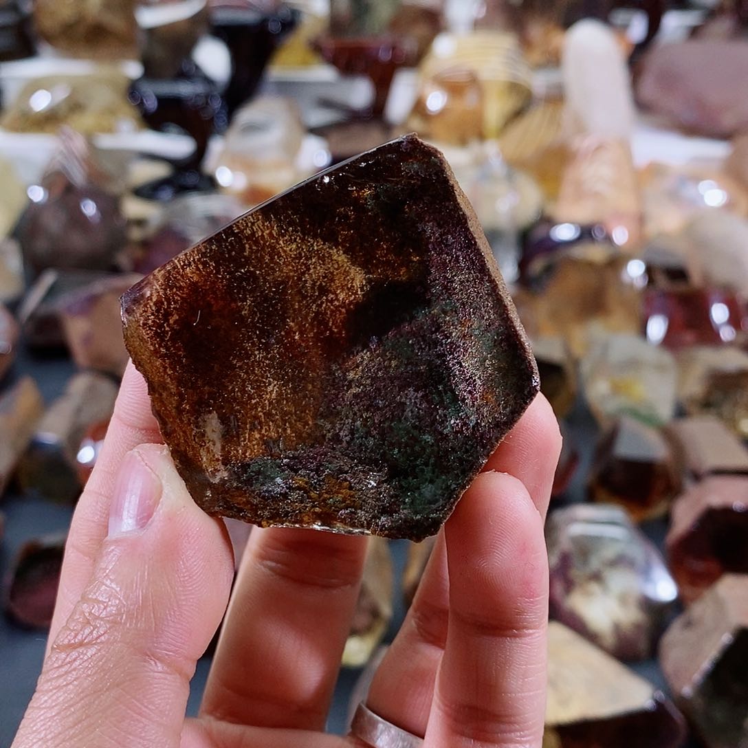 【闪购商品】水晶车挂未镶嵌j*e天然水晶原石