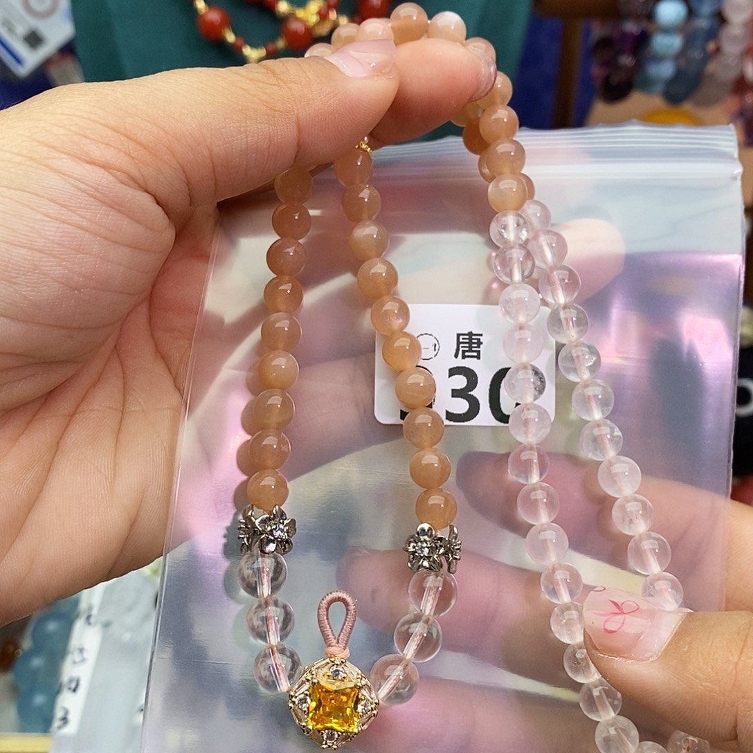 悦***2水晶手链未镶嵌多样性发一