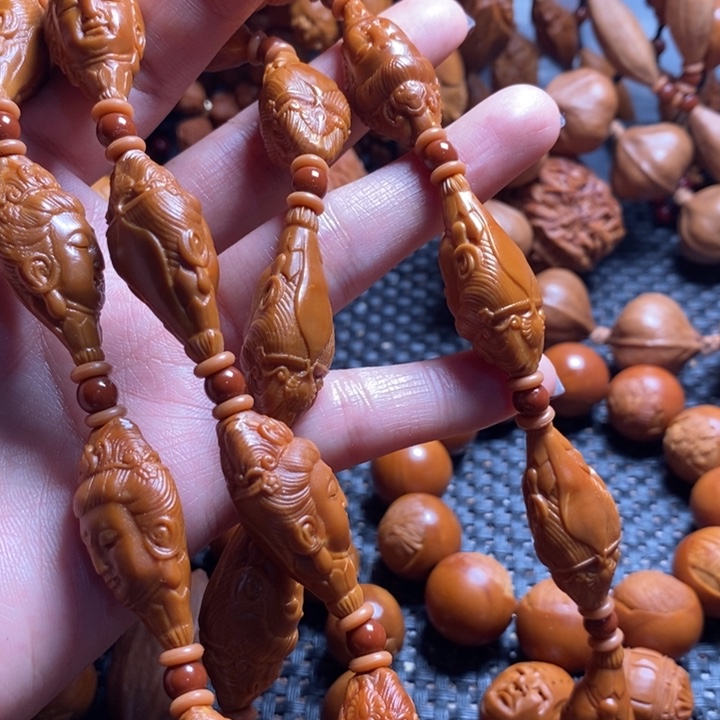 吊坠橄榄核柳叶观音