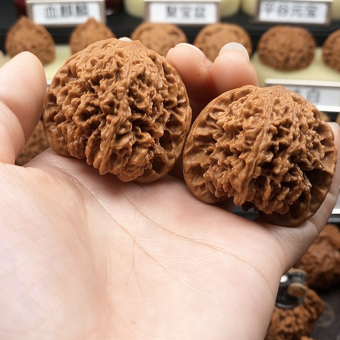 文玩核桃把件满天星43尺6107