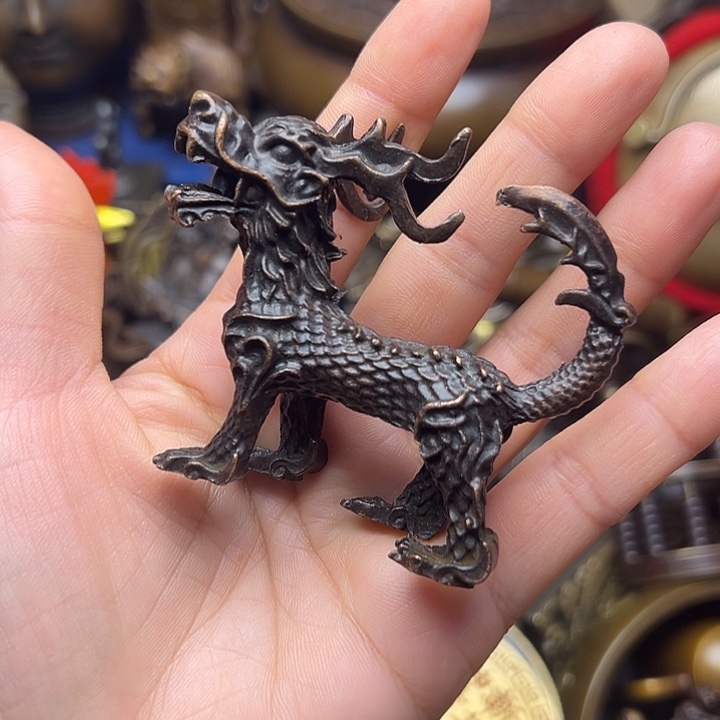 铜器摆件老王直播间