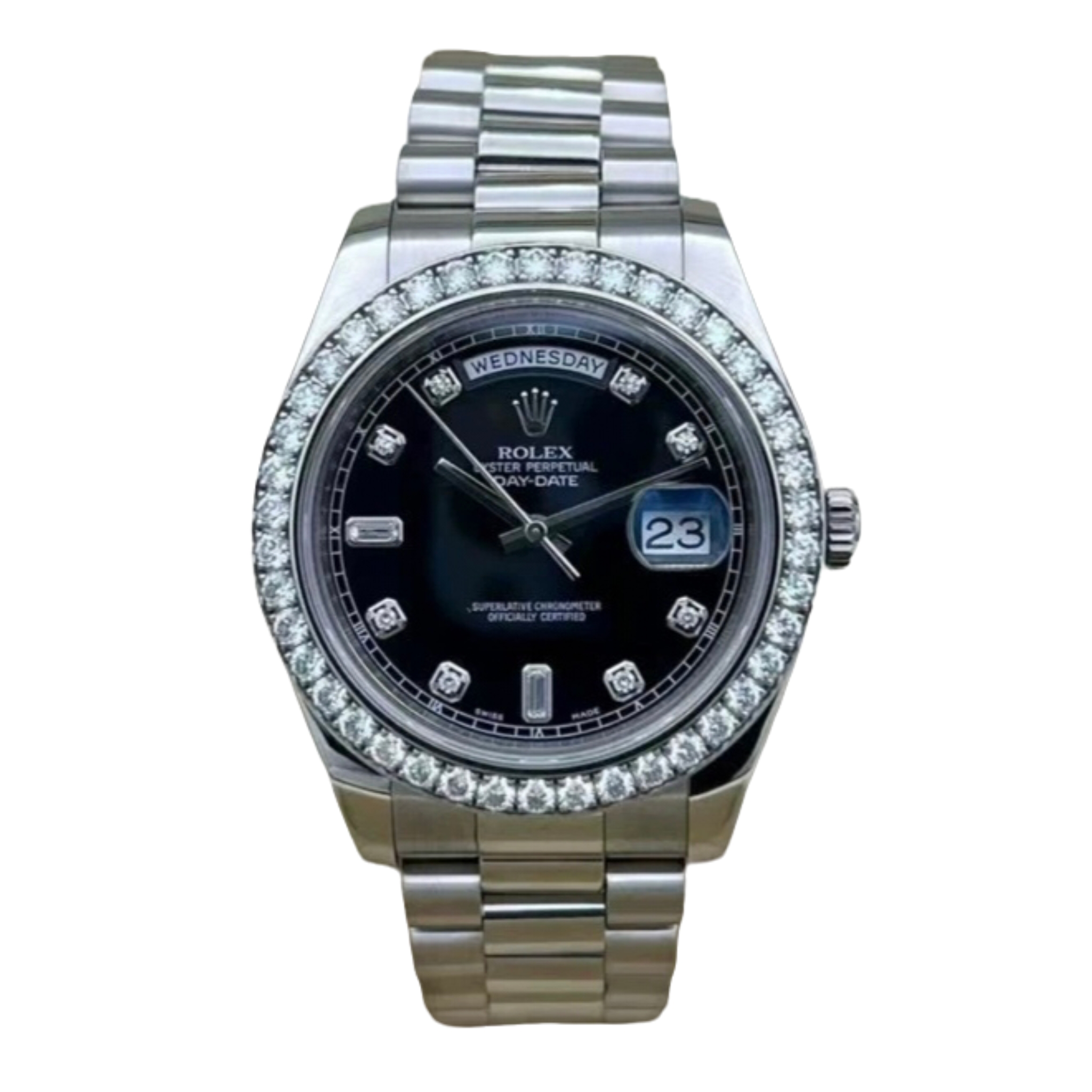 99新 Rolex/劳力士 单表/星期日历型系列218349/41mm