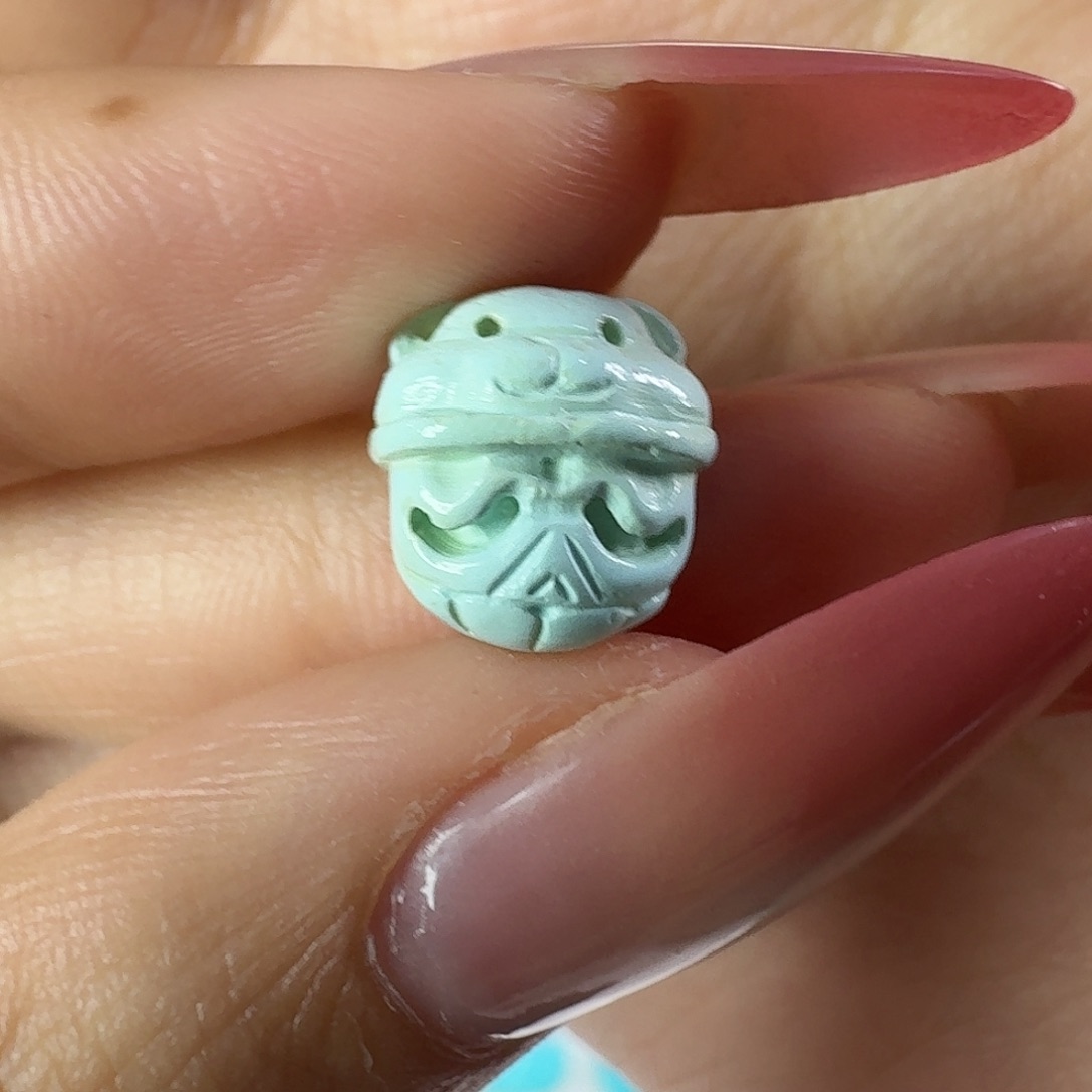 绿松石未镶嵌吊坠(不含链)