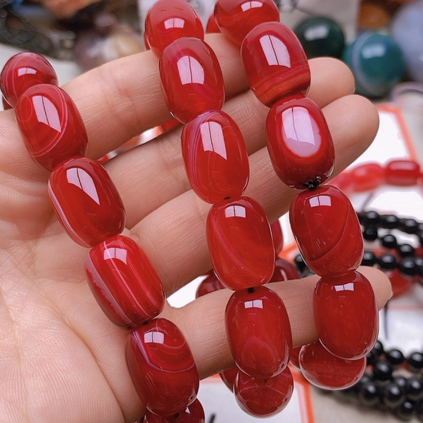 【闪购商品】未镶嵌玛瑙/玉髓珠宝半成品瞢*