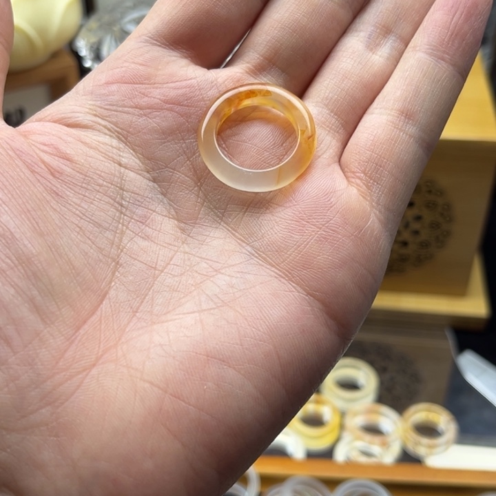 玛瑙/玉髓未镶嵌戒指