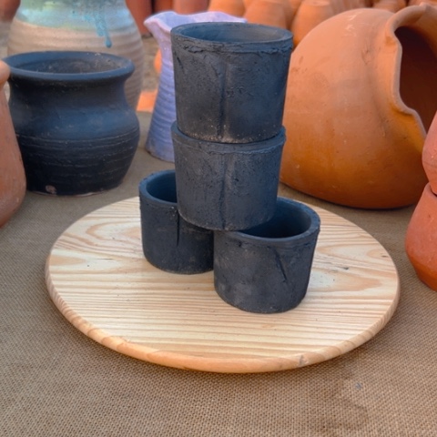 红陶口8高6四个装