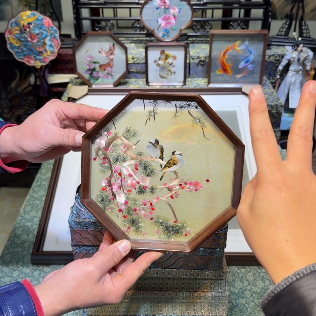 刺绣手工苏绣工艺精品