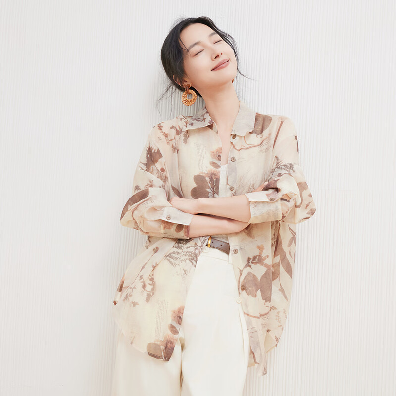 【小余专属】佳人苑衬衫女秋季新款J432371