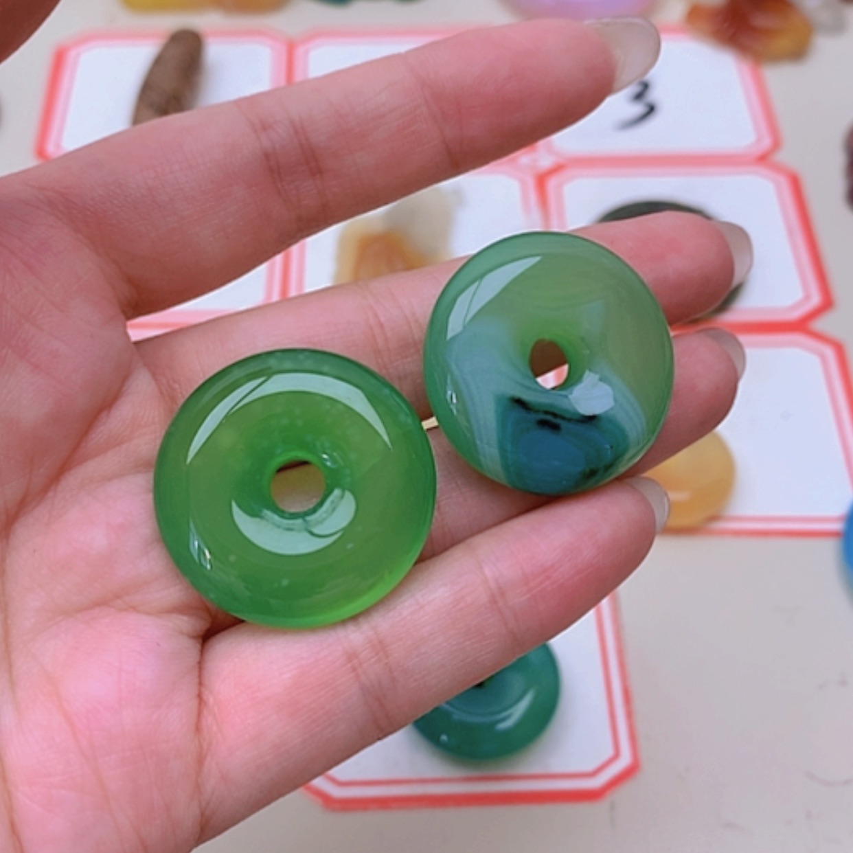 【闪购商品】未镶嵌玛瑙/玉髓珠宝半成品多**亿