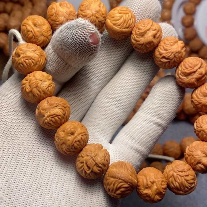 【闪购商品】猴头核桃吊坠崔*成猴头