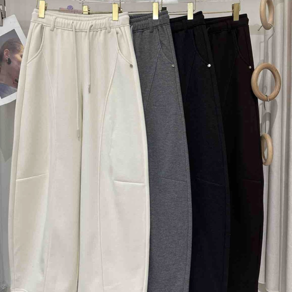 C·YJ【25832】二号连锁订单羊～绒蚕丝裤