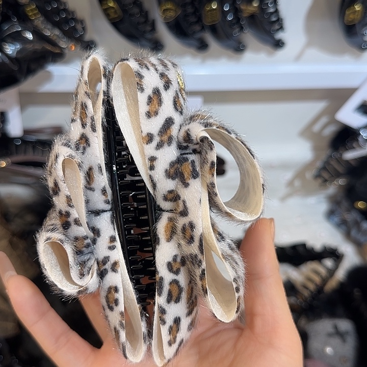 三醋酯纤维白色豹纹-49