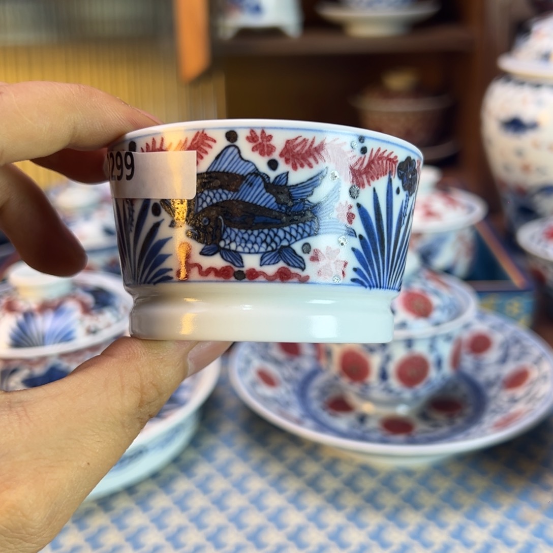 摆件景德镇手绘手工陶瓷