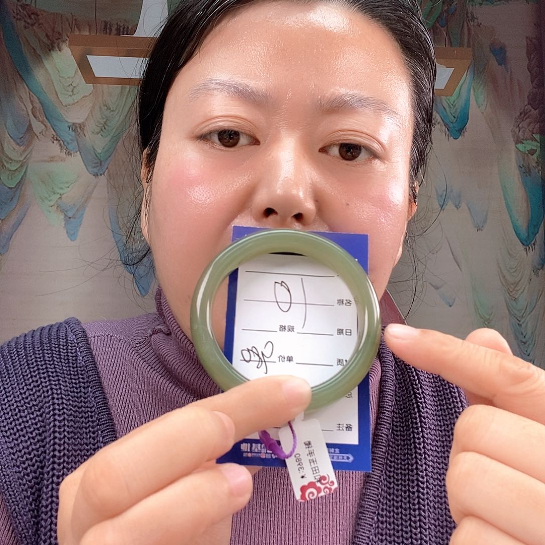 和田玉手镯未镶嵌L*