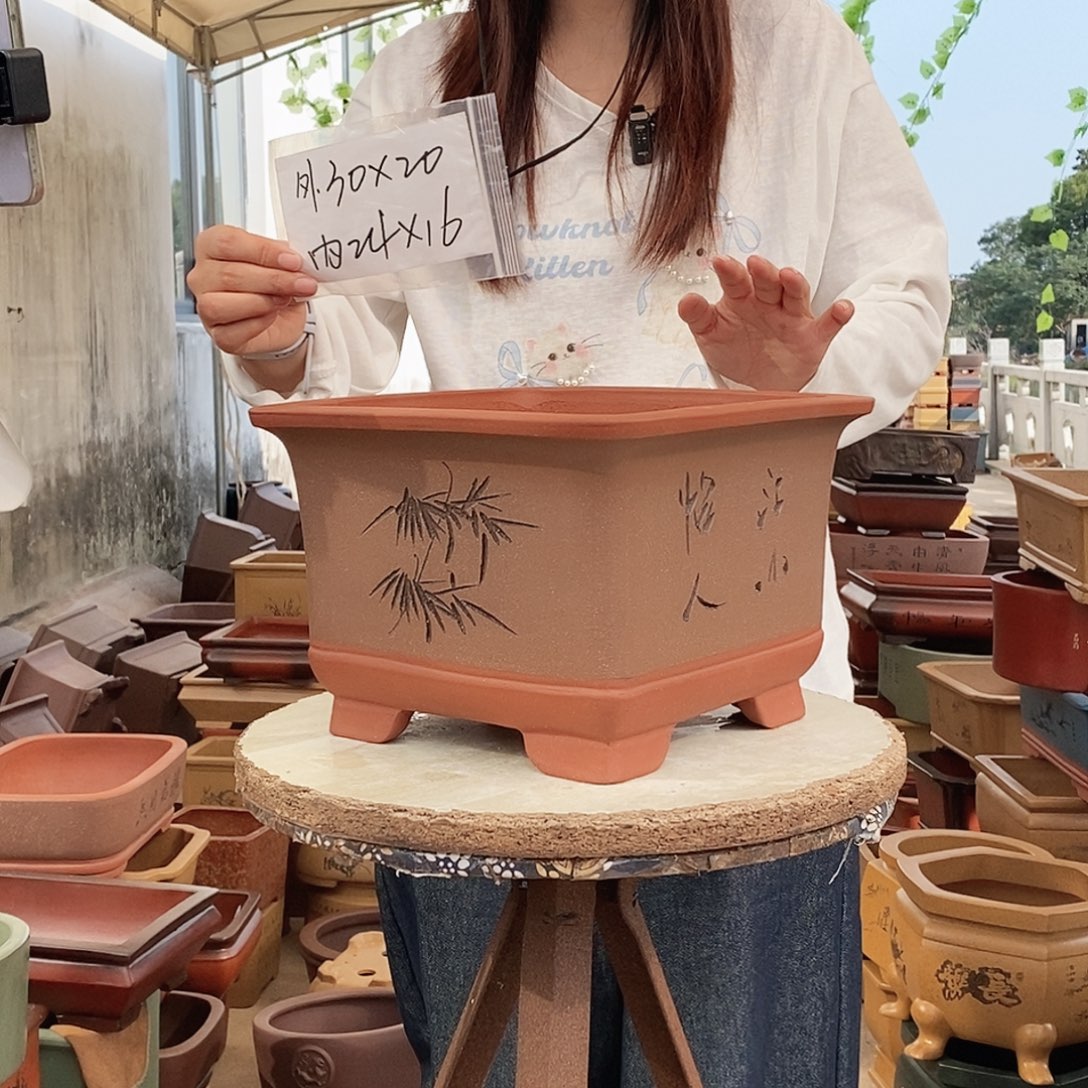 紫砂花盆紫砂花盆