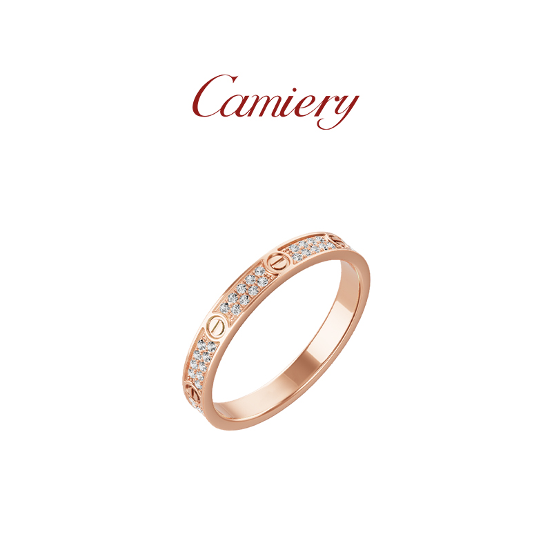  CAMIERY/卡美瑞 LOVE满天星戒指经典时尚百搭