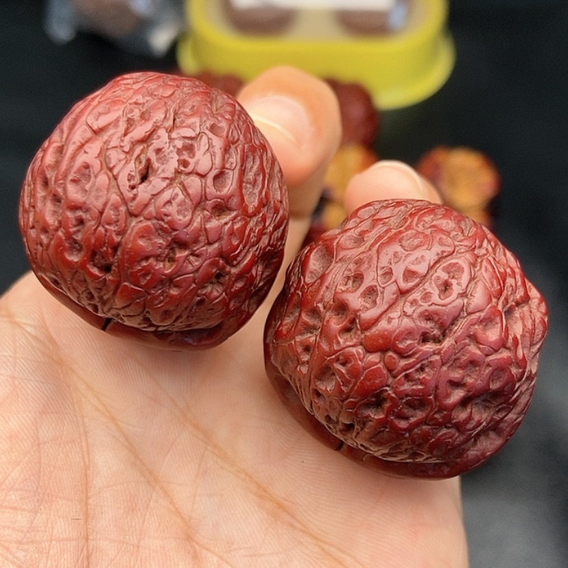 【闪购商品】把件文玩核桃37尺龙珠46.5克