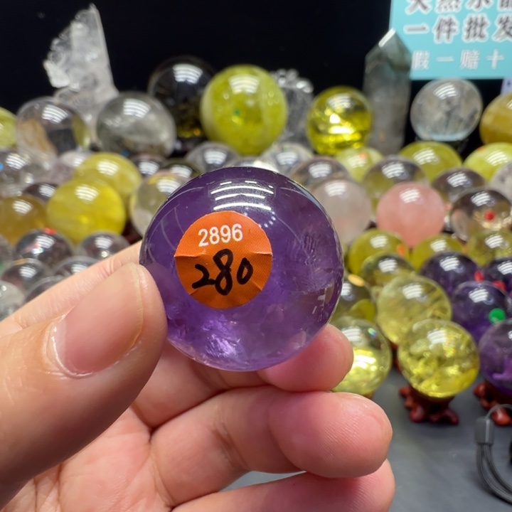 奖***喵未镶嵌珠宝半成品水晶C2896 XJ