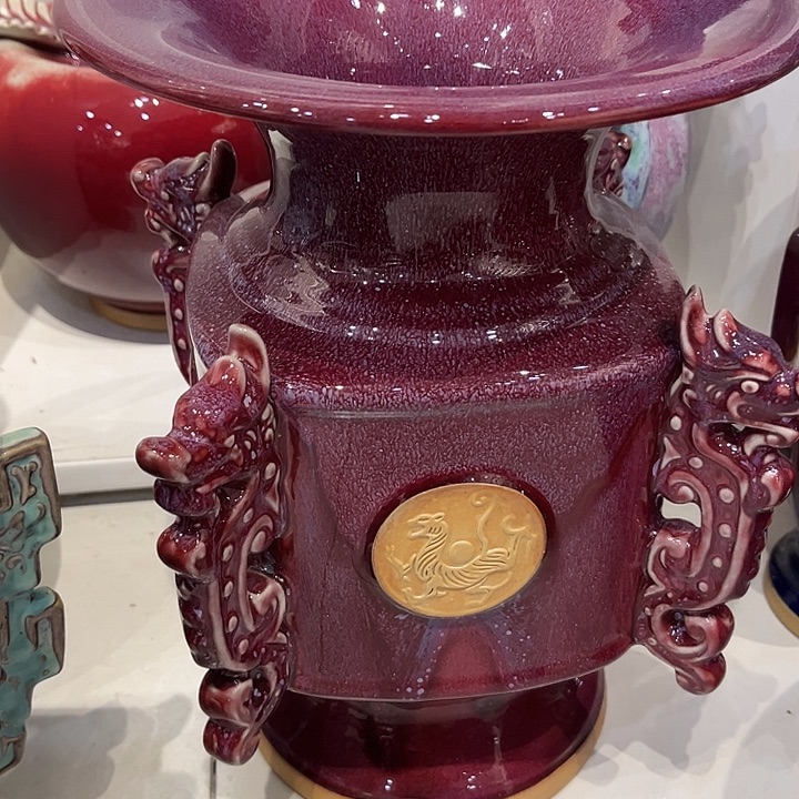 王***鱼钧瓷摆件钧瓷摆件钧瓷摆件