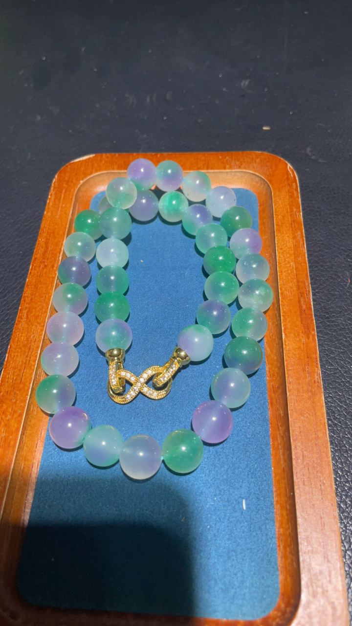 332  卡12紫绿妈妈链