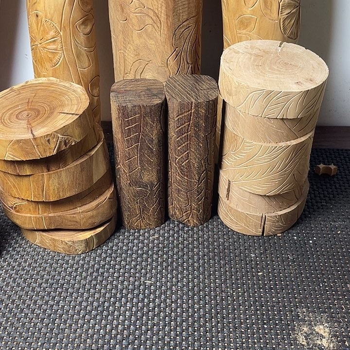 水***然香榧木手把件手把件