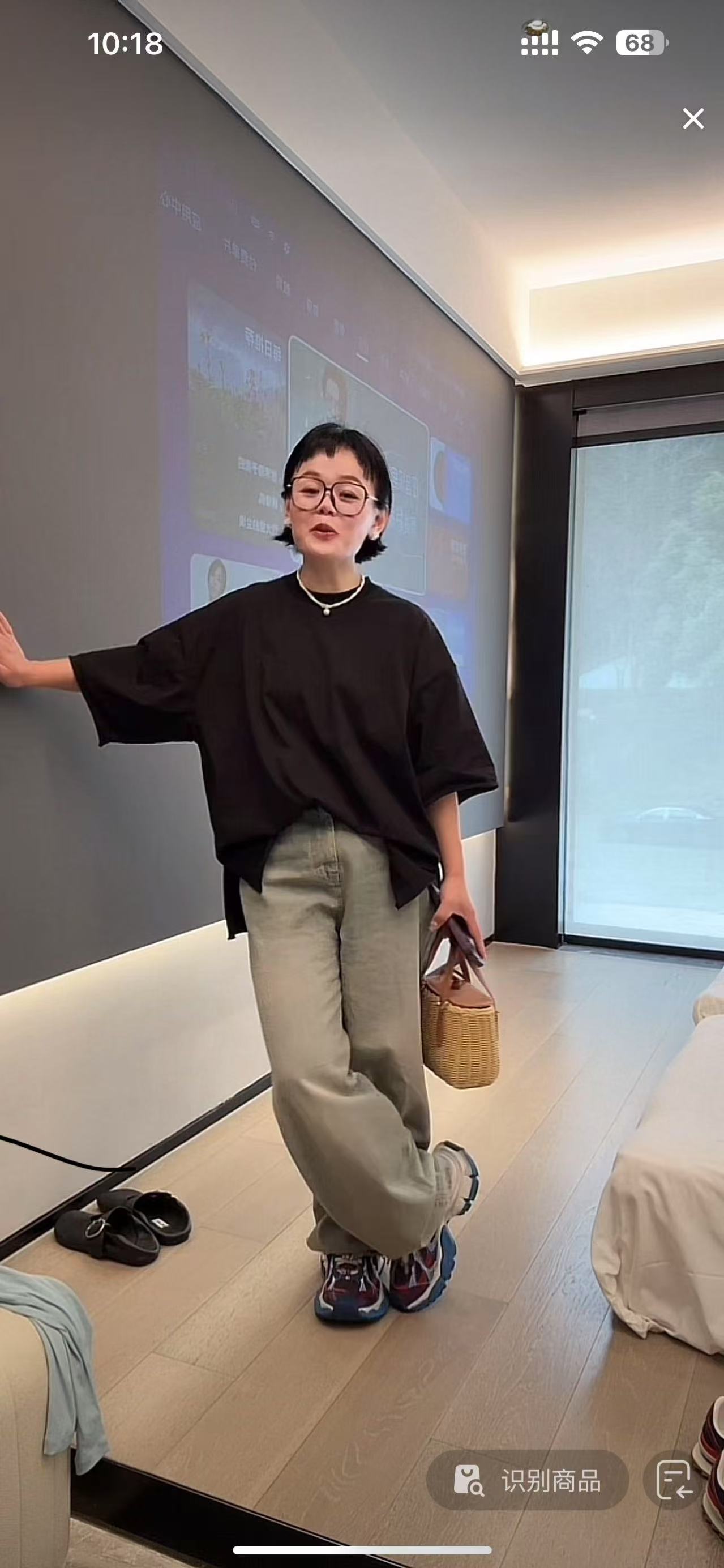 HZMIAOMIAO  黑色T短袖