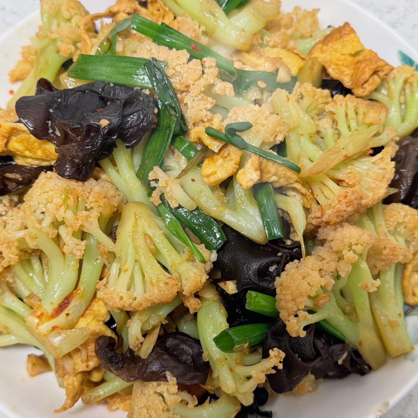 花菜炒木耳【宛陵家宴】