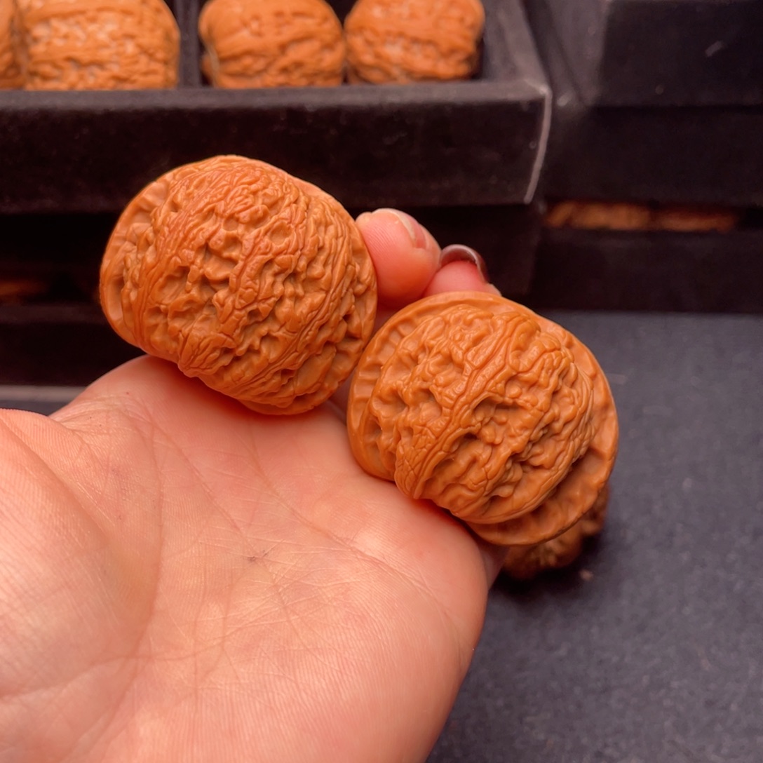 文玩核桃把件秦岭核桃26