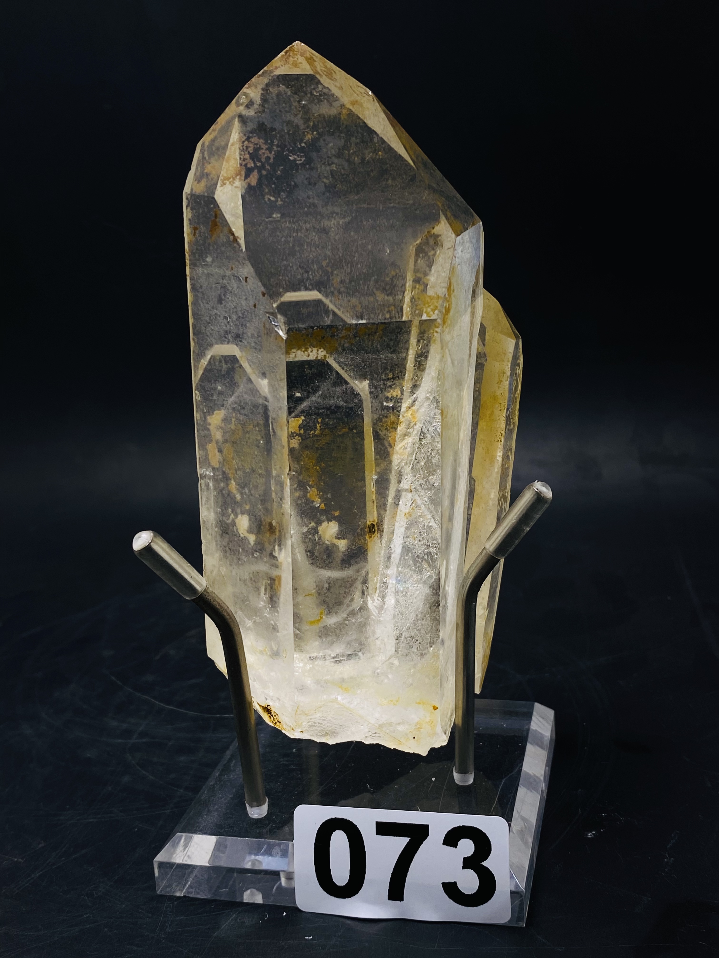 财富水晶摆件，巴西黄水晶原石，高透明净体水晶原石，转运财富摆件