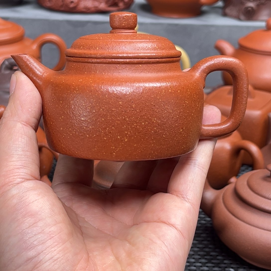 紫砂茶壶紫砂艺术茶具套装红降坡