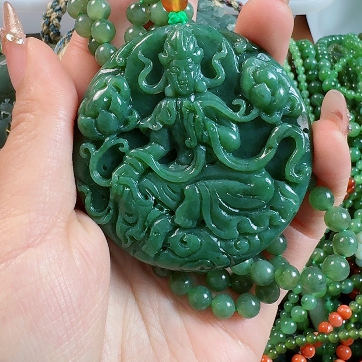 和田玉挂件未镶嵌