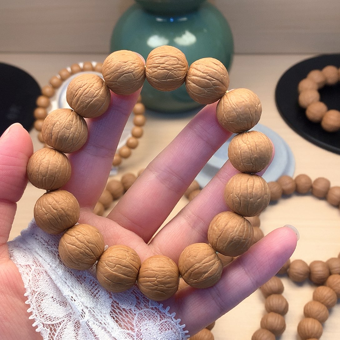 烘***林手串猴头核桃聚宝盆16