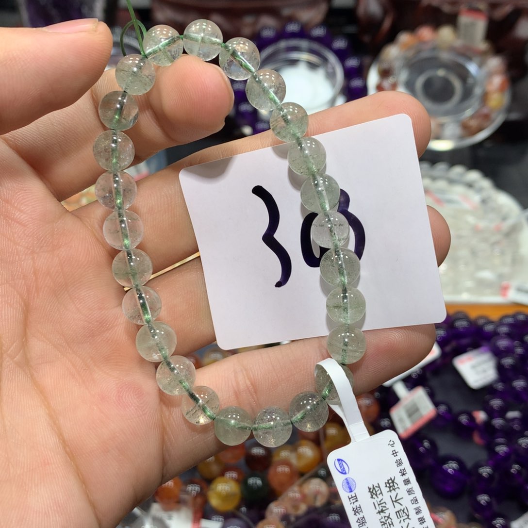 水晶手链未镶嵌天然