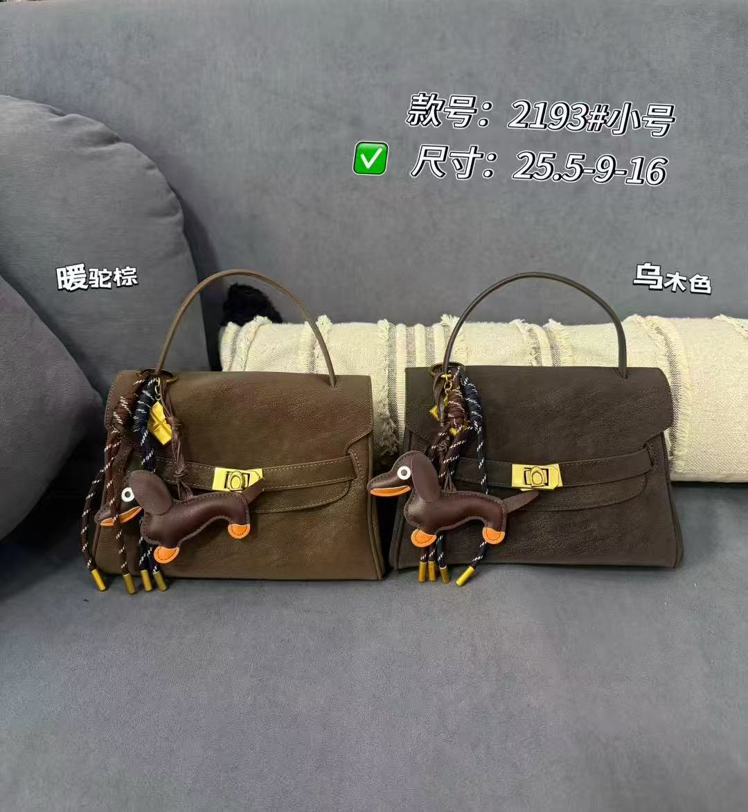 2193#单肩包简约风复古风通勤风百搭透明款肩包经典腋下