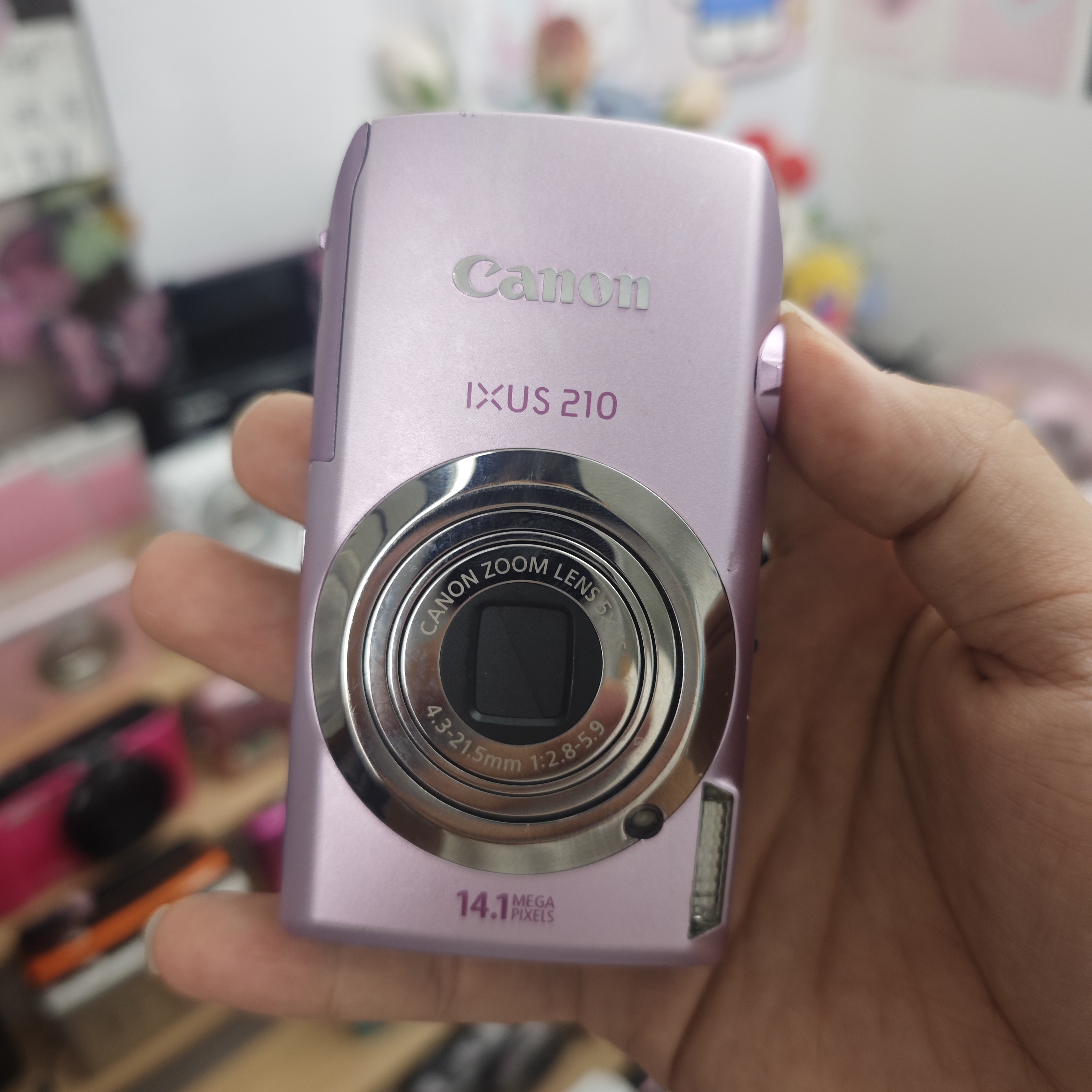 95新 Canon/佳能 ixus210 粉色机皇爆款1410万像素ccd相机