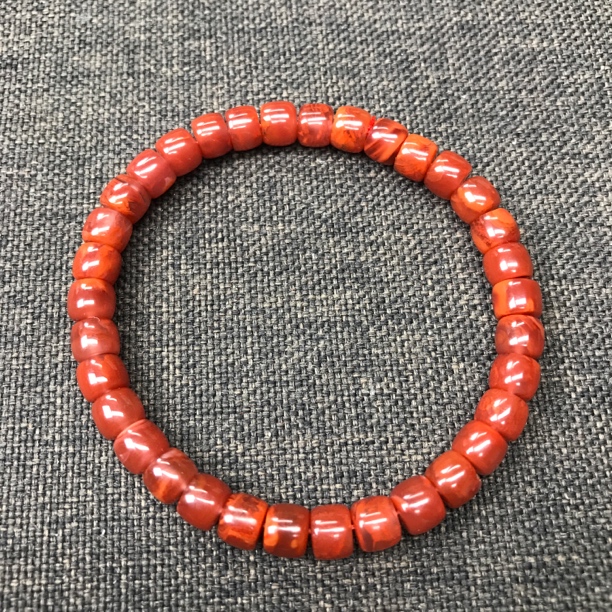 32南红手串直切卡7mm拍一发一随机发货