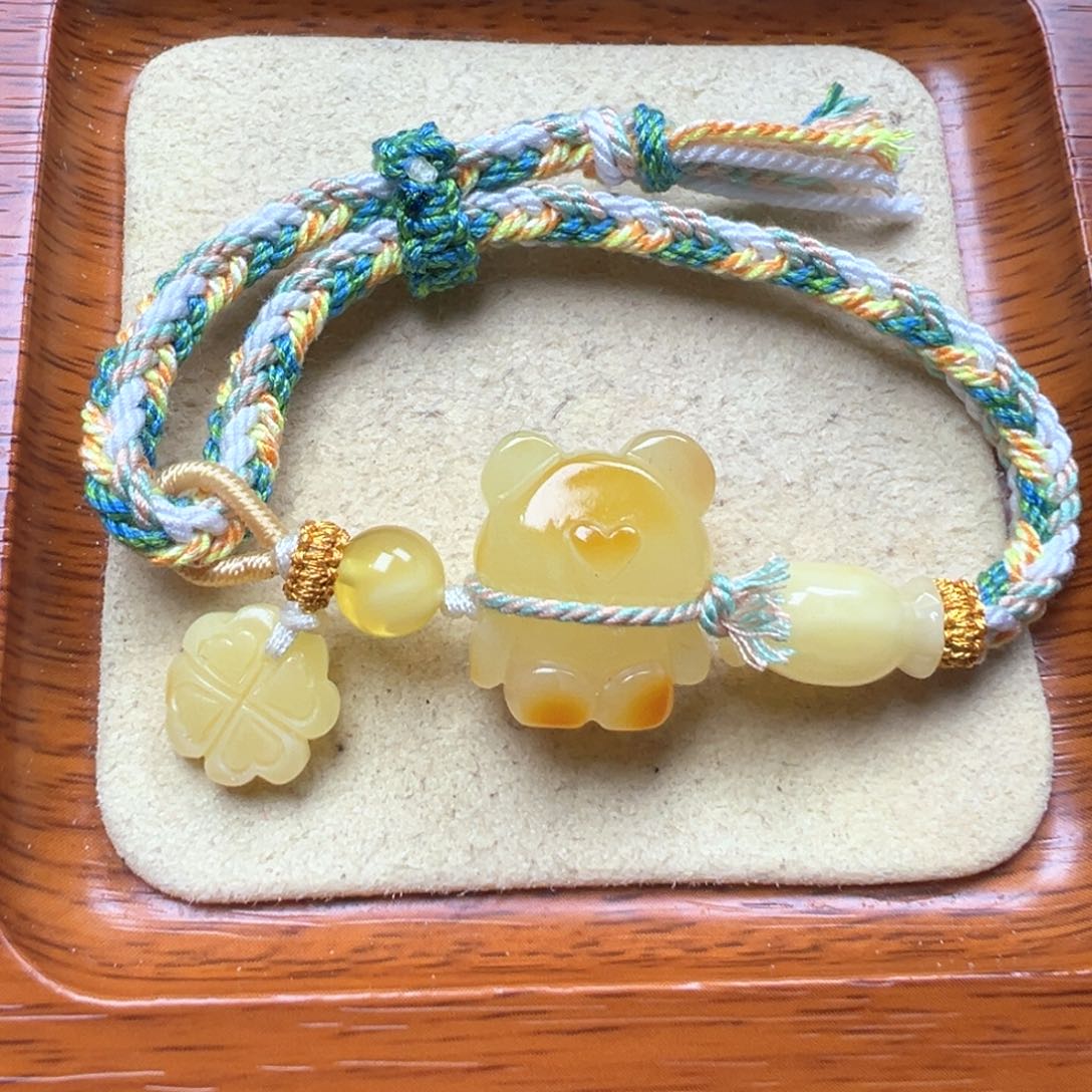 琥珀吊坠(不含链)未镶嵌