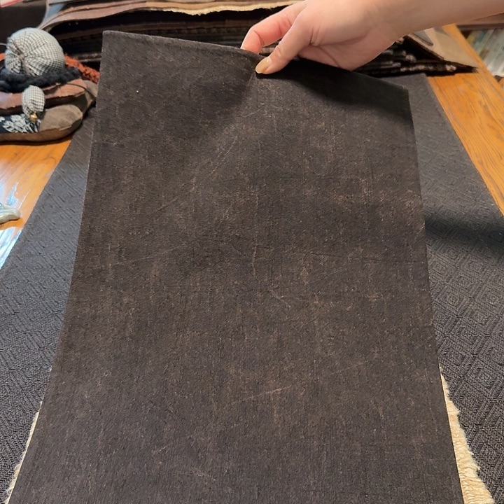 紫砂丝麻香云纱茶席