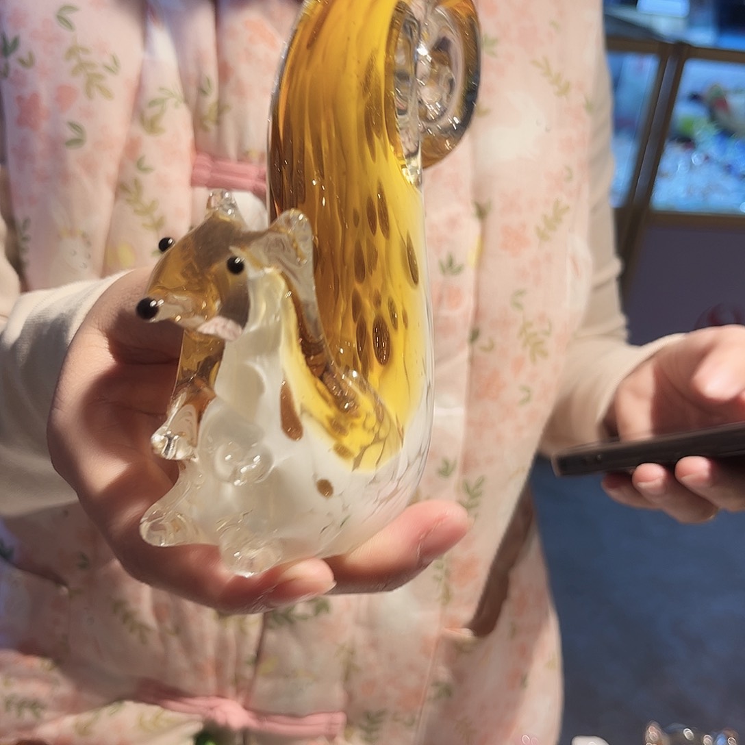 茶盏琉璃的颜色也很美啊