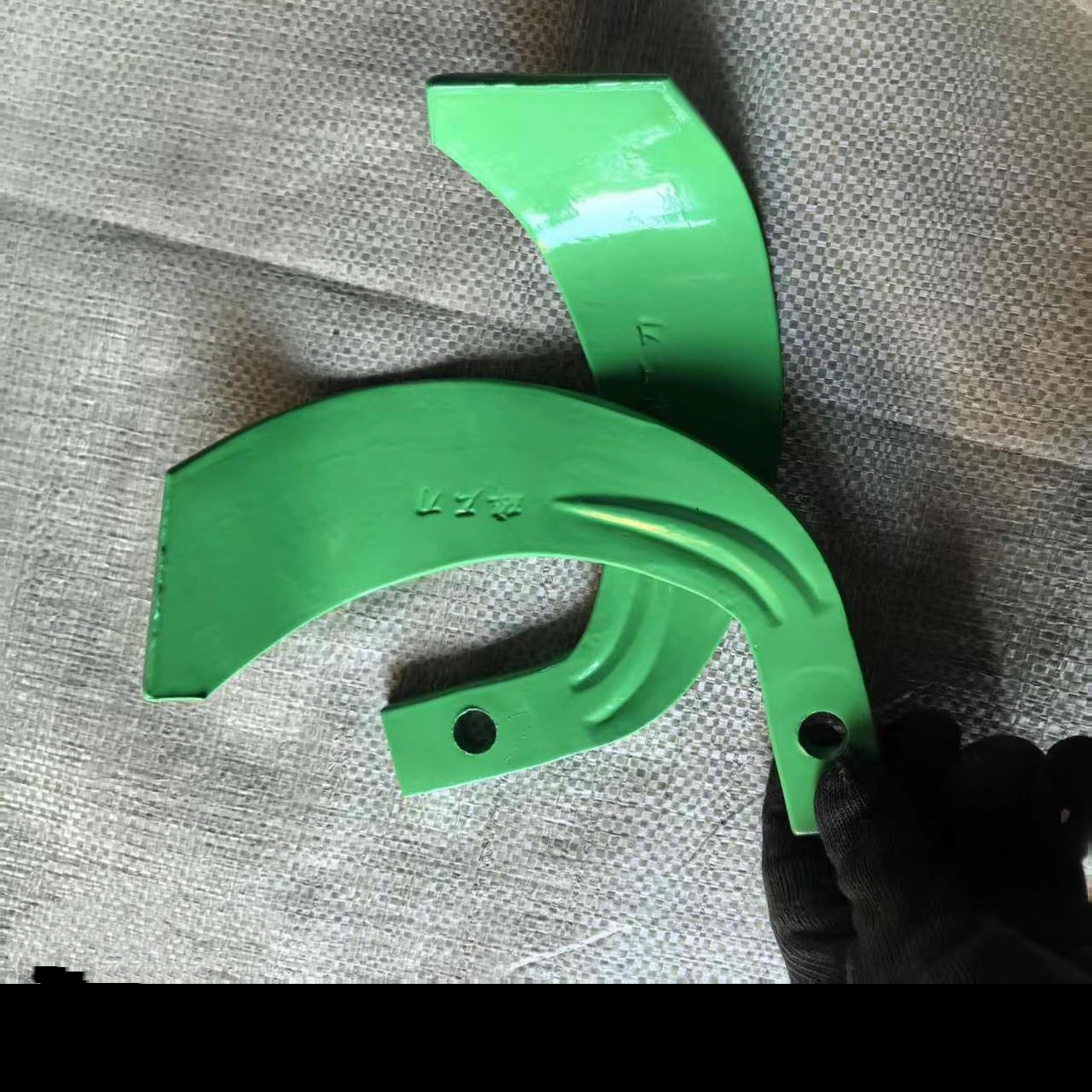 245型号加厚加重加强碎石刀净重1.5斤抗段耐磨60片带50个螺丝