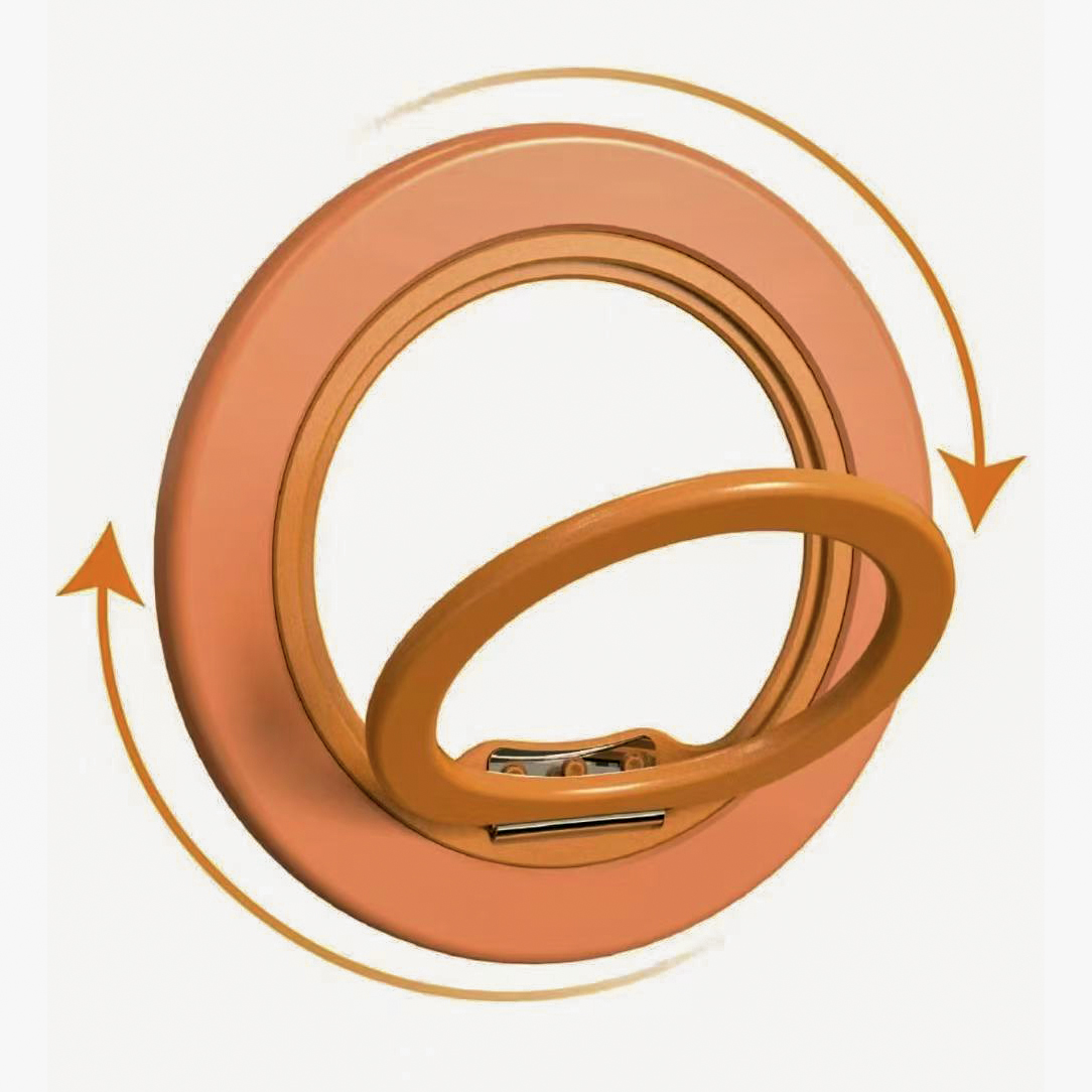 XQBQ强磁吸360手机支架指环扣轻薄可旋转星宇橙支架阻尼声解压