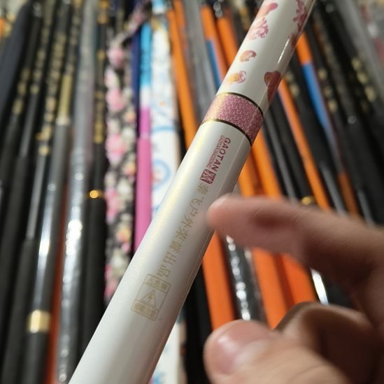 泰飞花旦抄网杆全新2.1米