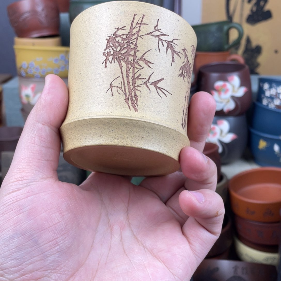 紫砂茶杯紫砂茶杯