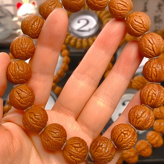 文玩核桃吊坠18龙麟仿古