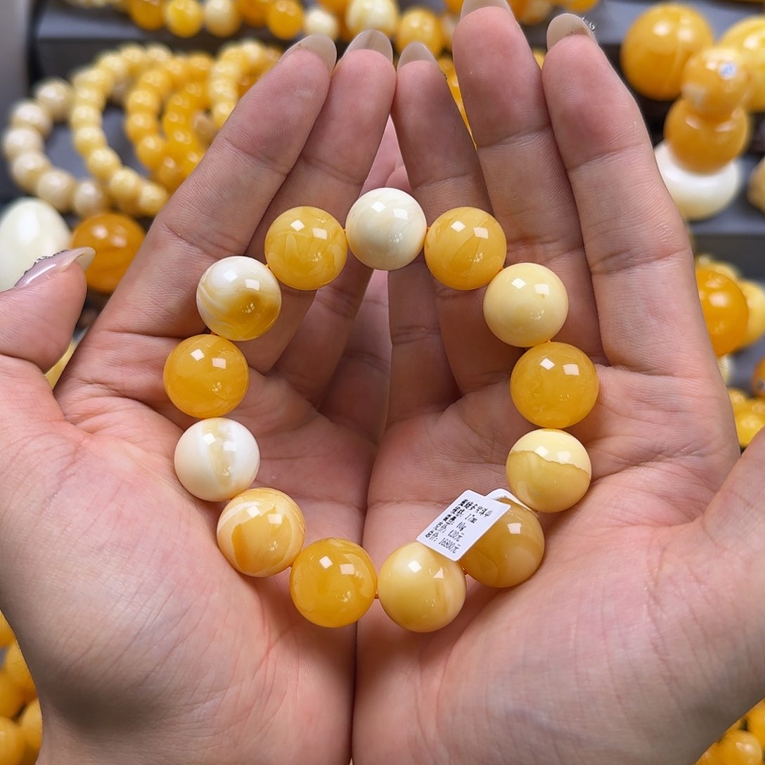 蜜蜡珠宝奇石未镶嵌17mm