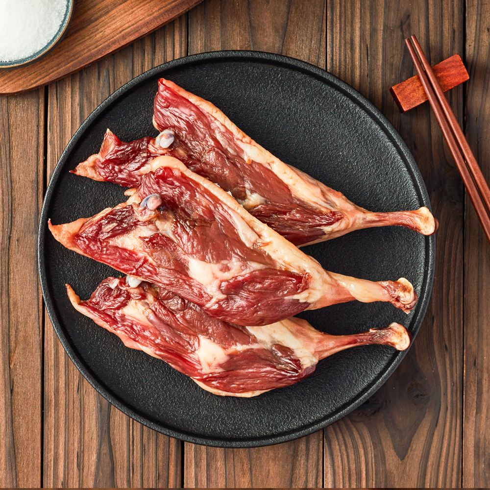 腊多滋腊鸭腿商用饭店食堂鸭腿腊味真空装700克（买4送1）db