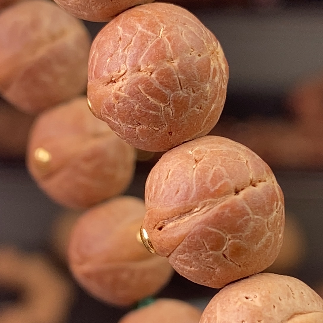 手串凤眼菩提尼泊尔凤眼实心红皮小9