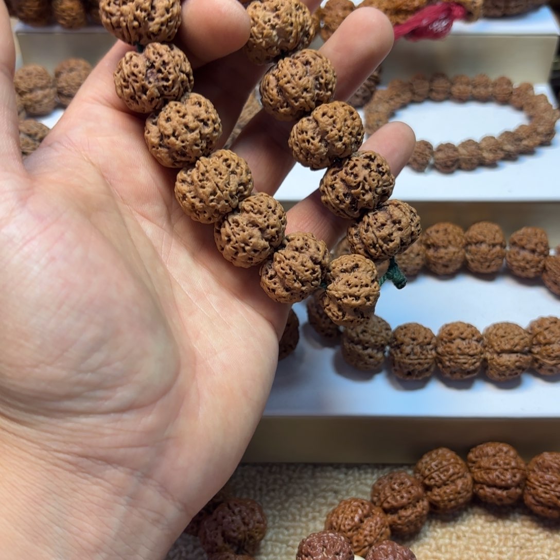 手串金刚菩提纽扣梅花体验款23